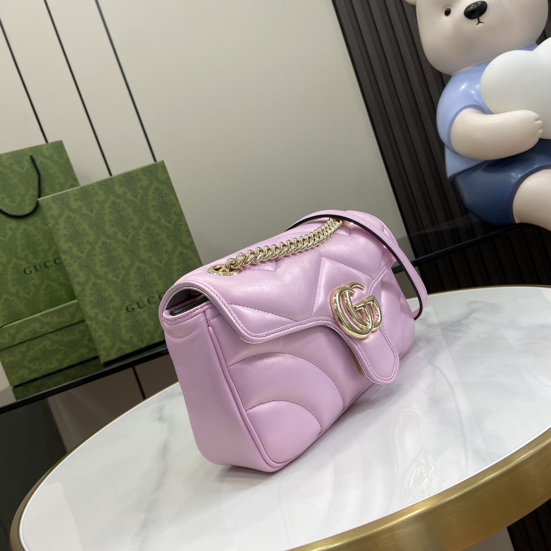 Gucci GG Marmont Small Shoulder Bag - PerfectKickZ