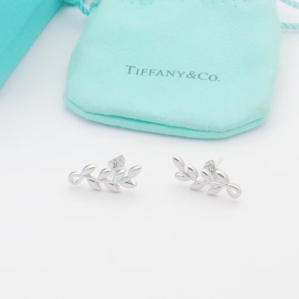 Tiffany&CO Olive Leaf Climber Earrings - PerfectKickZ