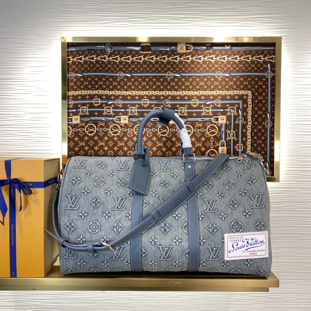 Louis Vuitton Keepall Bandoulière 50   M22532 - PerfectKickZ