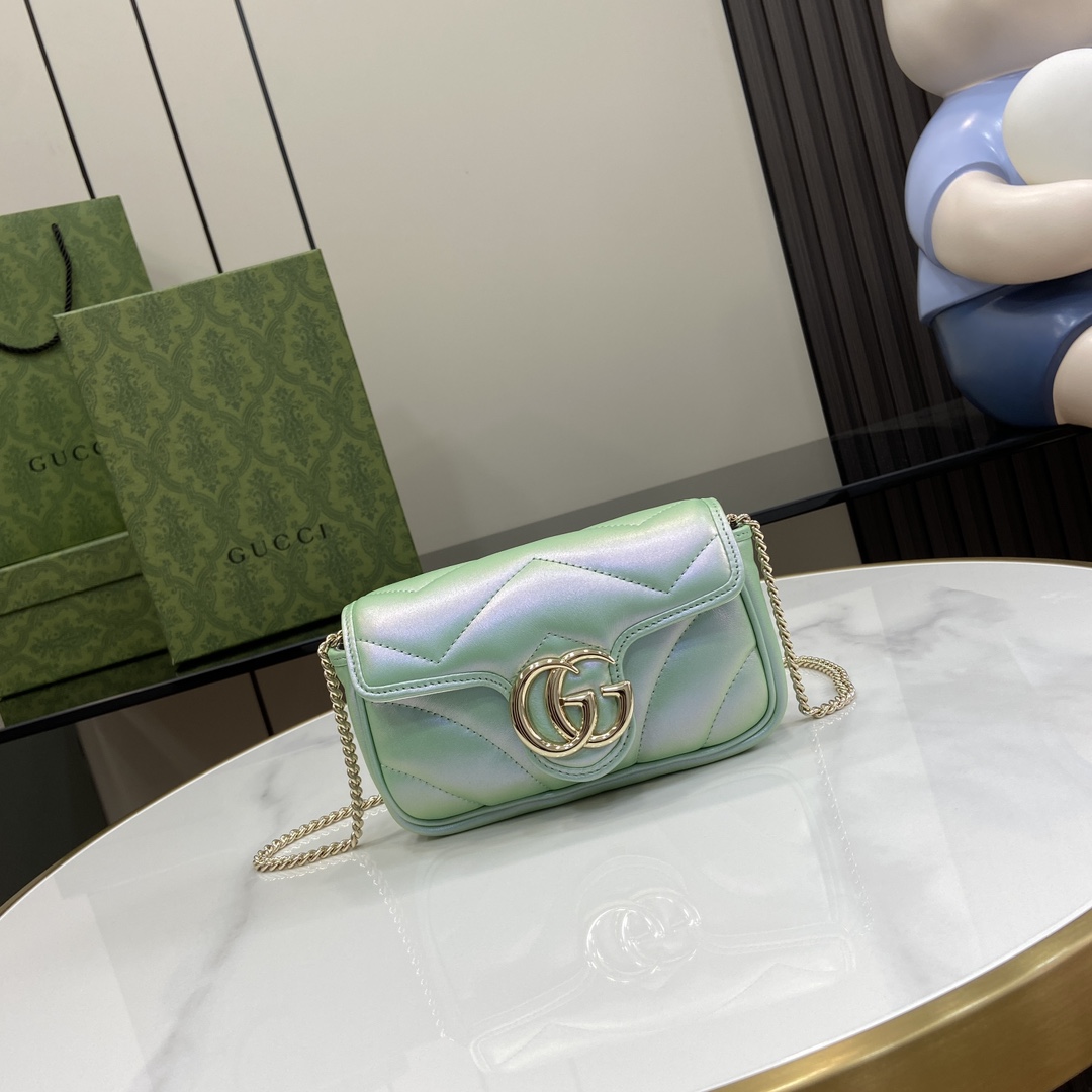 Gucci GG Marmont Super Mini Bag - PerfectKickZ