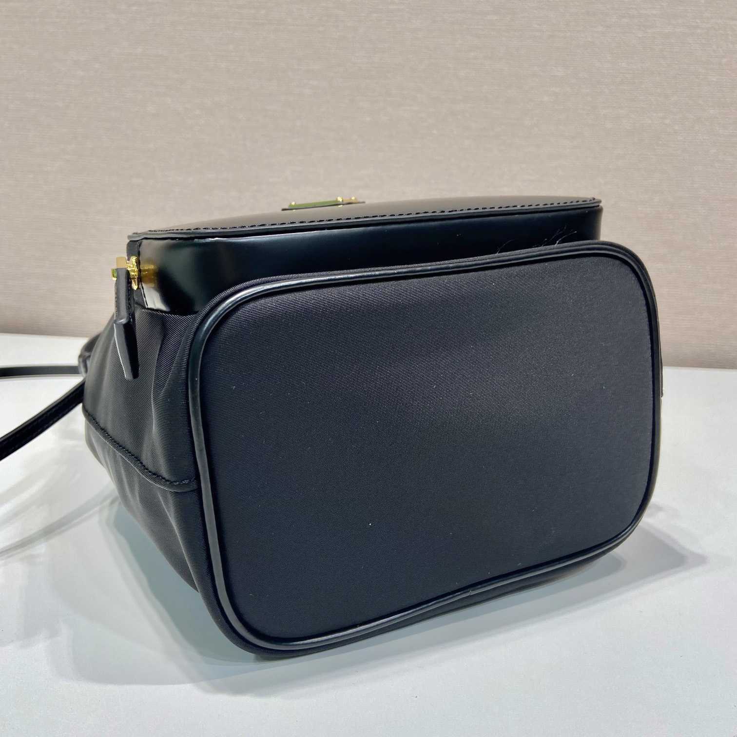 Prada Duet Re-Nylon And Brushed Bucket Bag - PerfectKickZ