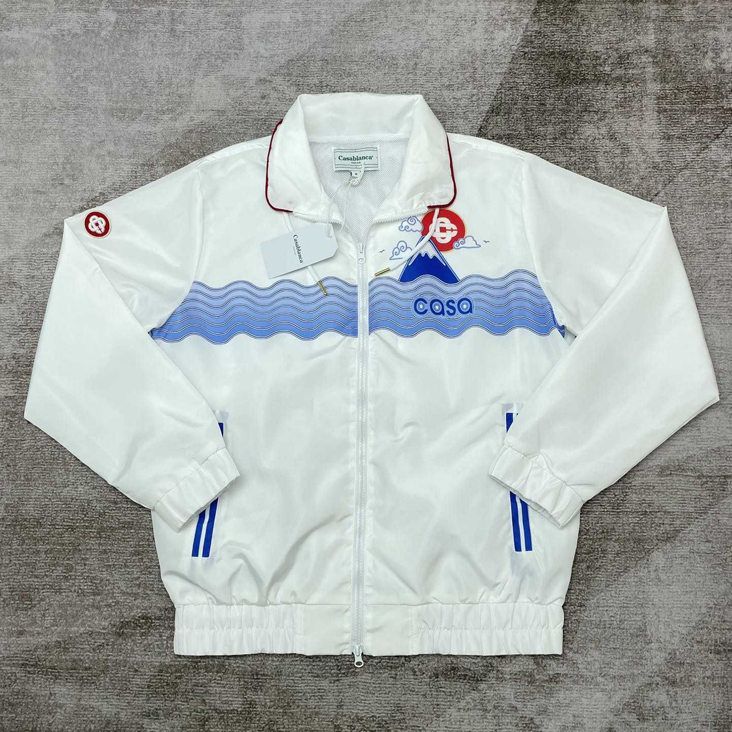 Casablanca Casa Fuji Zipped Jacket - PerfectKickZ