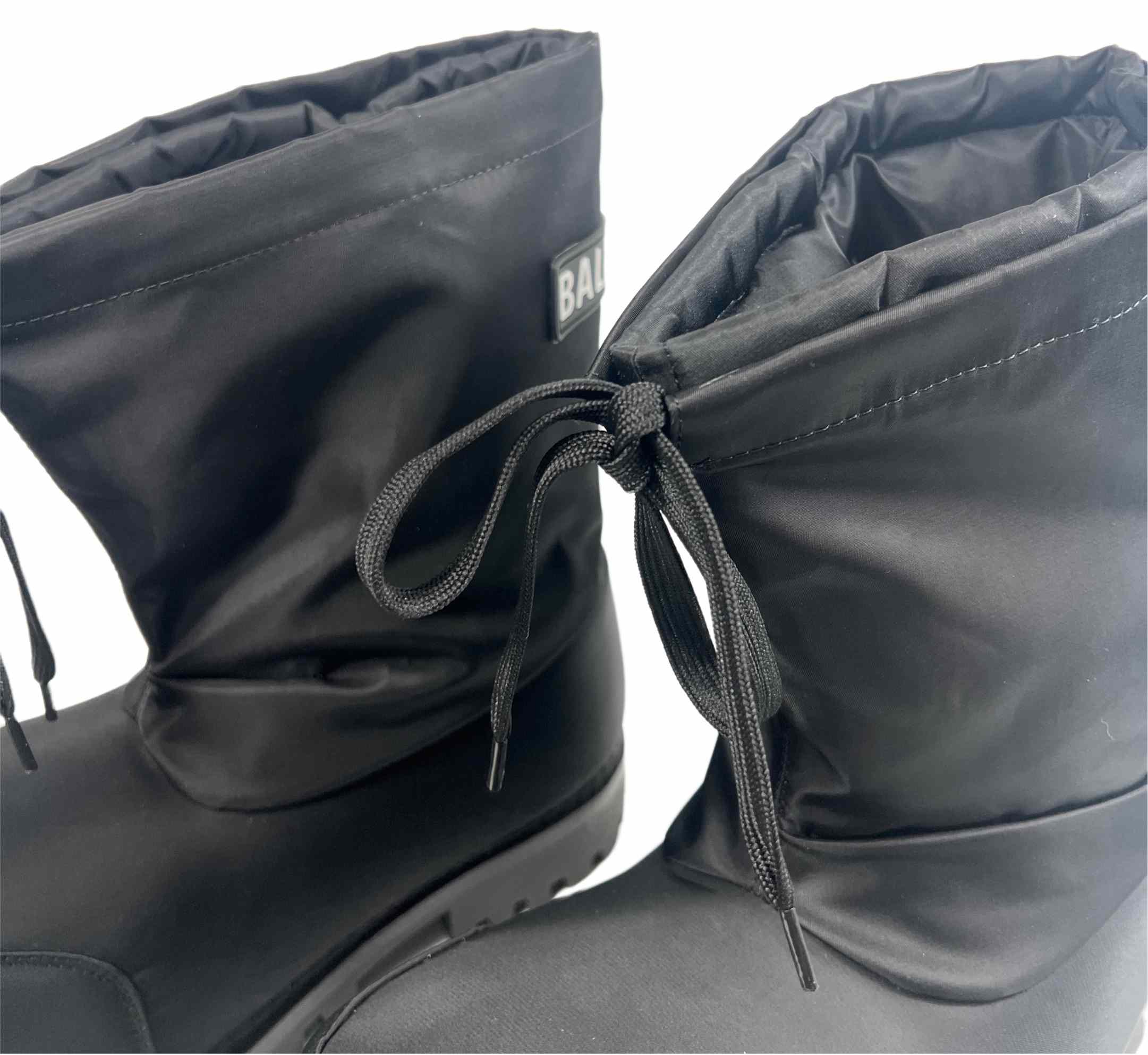 Balenciaga Alaska Low Boot In Black Nylon - PerfectKickZ