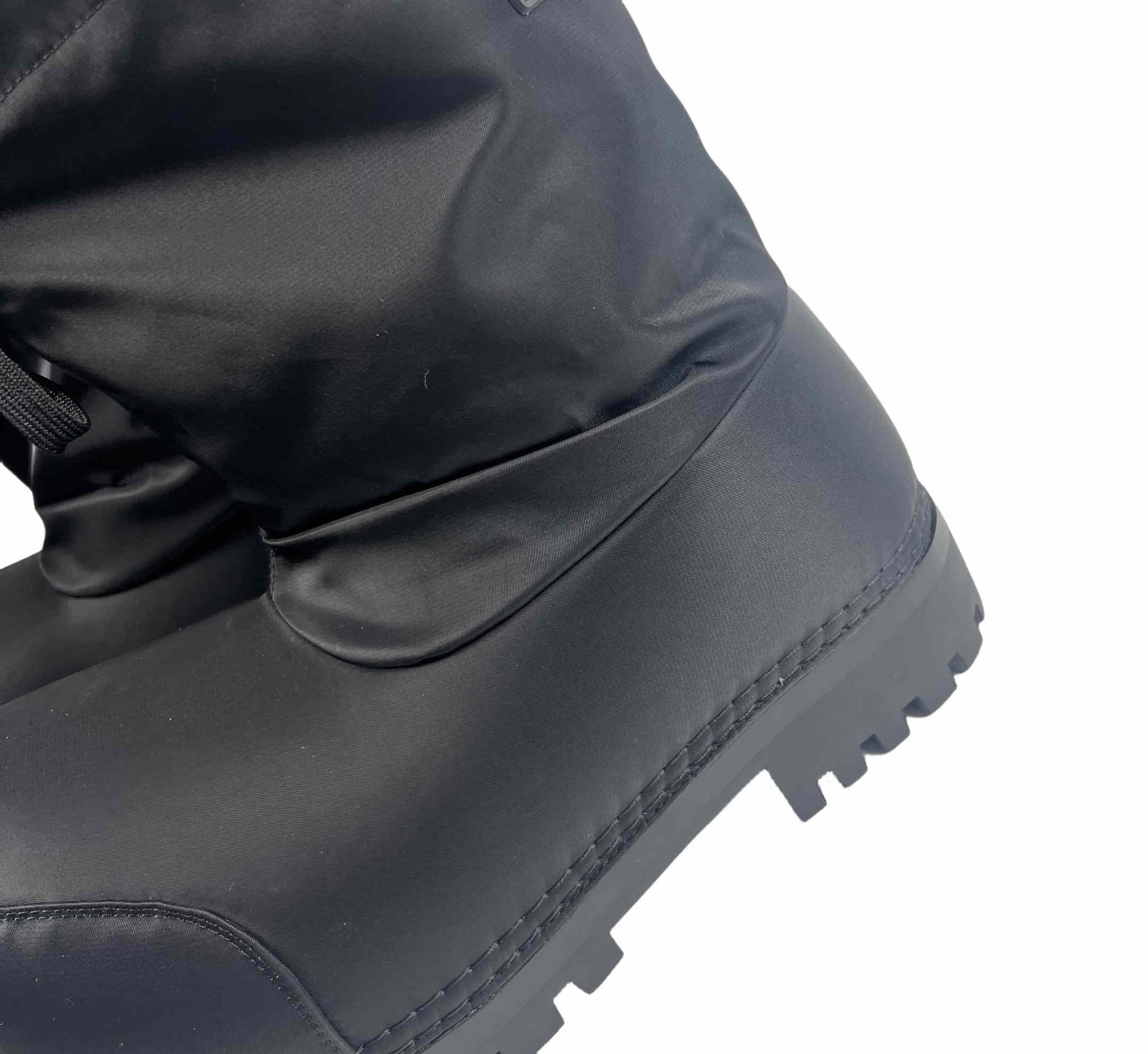 Balenciaga Alaska Low Boot In Black Nylon - PerfectKickZ