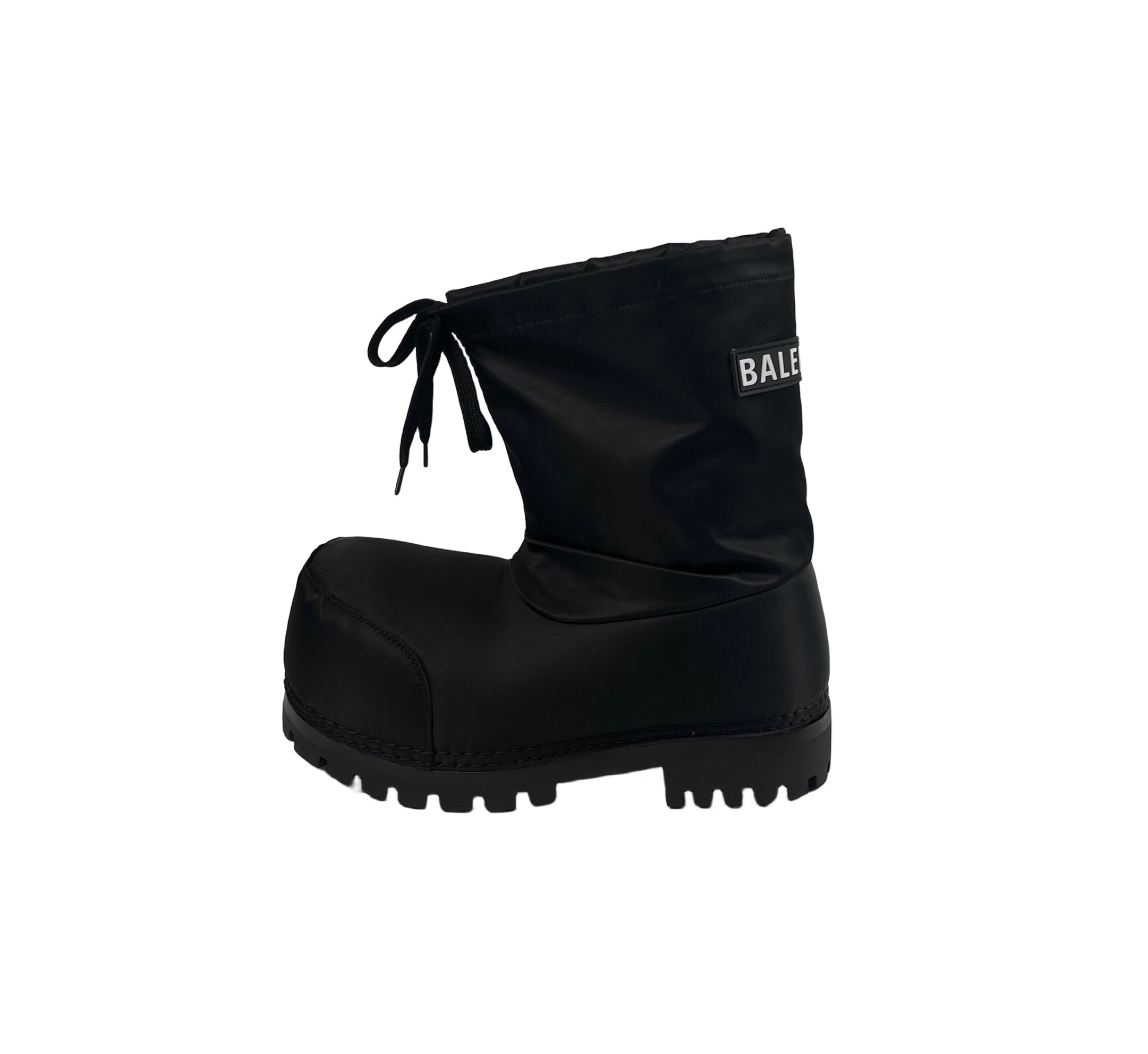 Balenciaga Alaska Low Boot In Black Nylon - PerfectKickZ