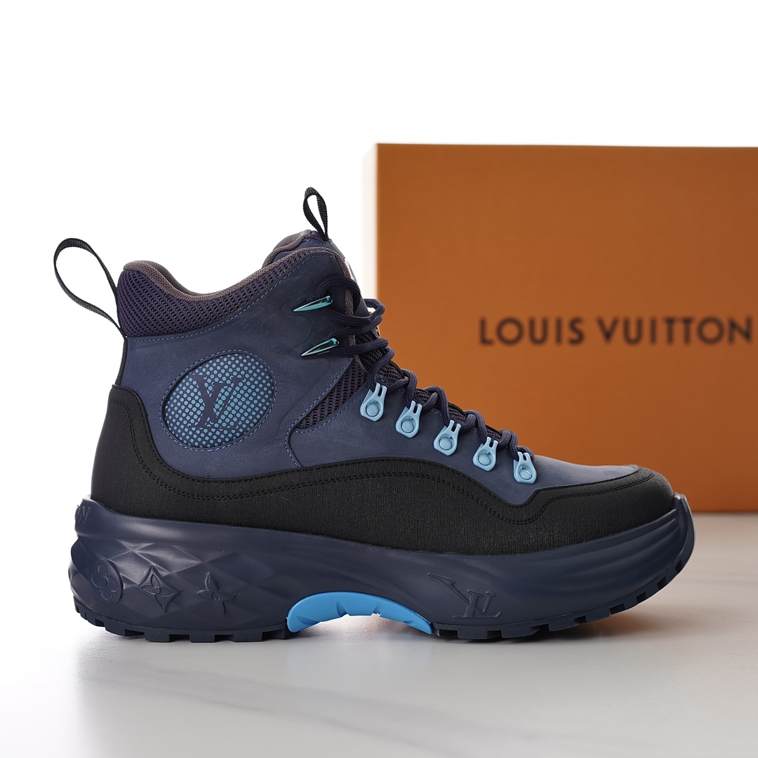 Louis Vuitton LV Discovery Ankle Boot   - PerfectKickZ