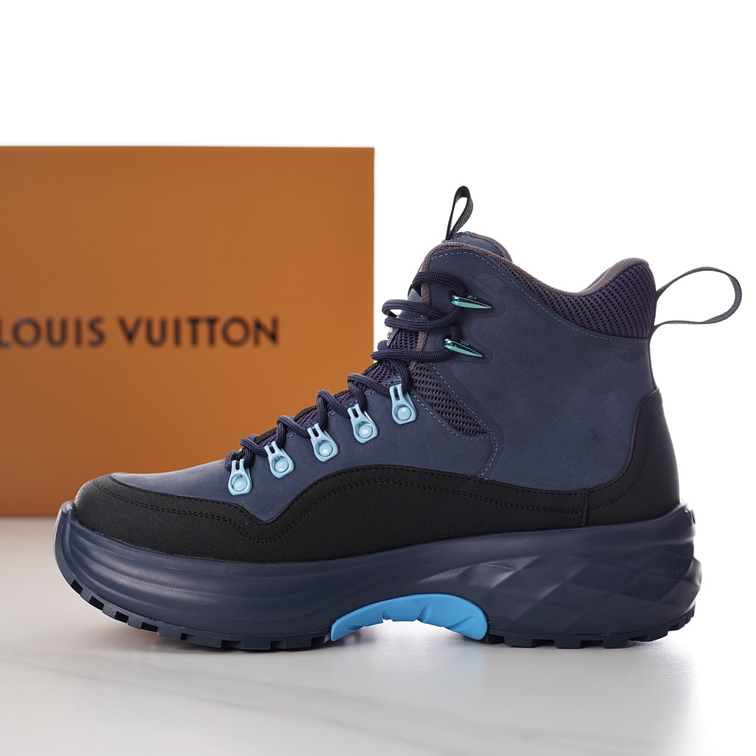 Louis Vuitton LV Discovery Ankle Boot   - PerfectKickZ
