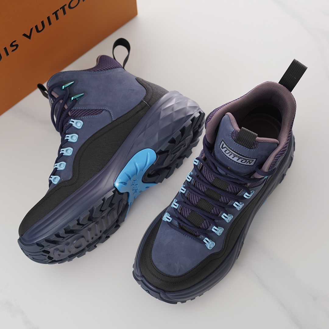 Louis Vuitton LV Discovery Ankle Boot   - PerfectKickZ