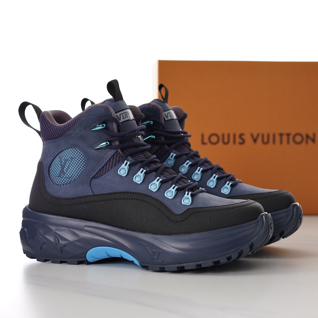 Louis Vuitton LV Discovery Ankle Boot   - PerfectKickZ