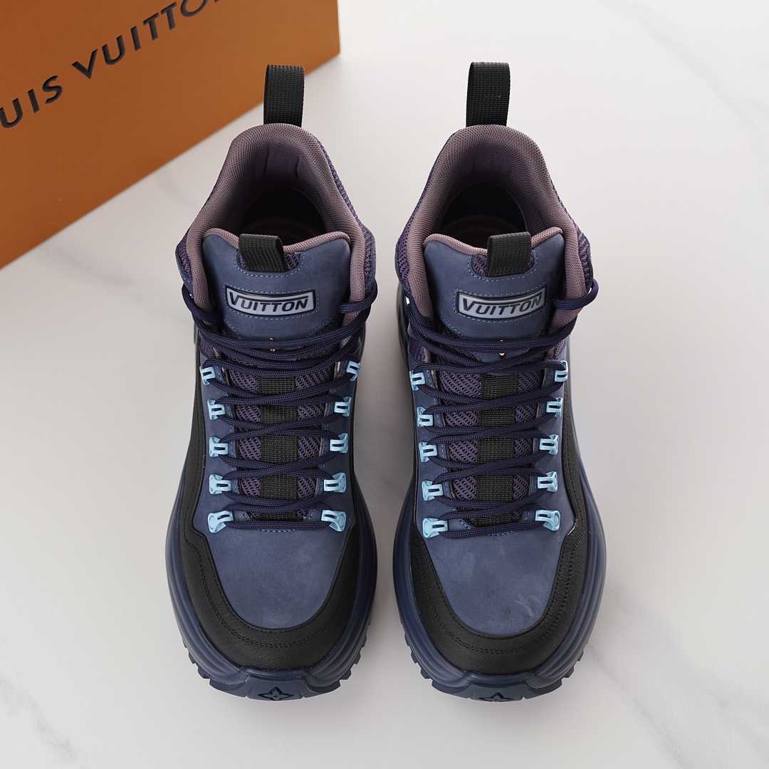 Louis Vuitton LV Discovery Ankle Boot   - PerfectKickZ