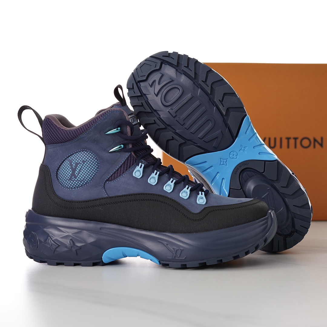 Louis Vuitton LV Discovery Ankle Boot   - PerfectKickZ