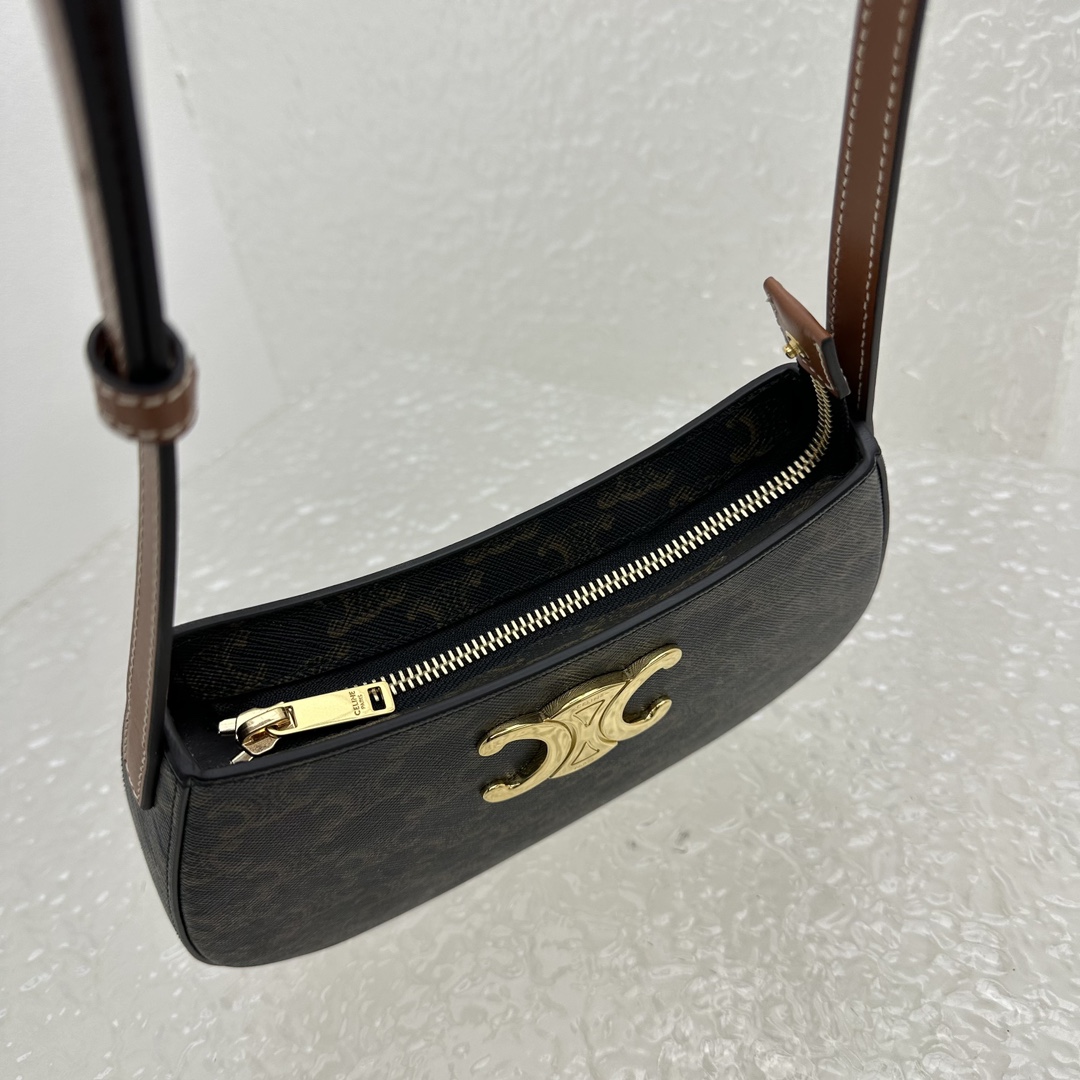 Celine Medium Tilly Bag In Shiny Calfskin - PerfectKickZ