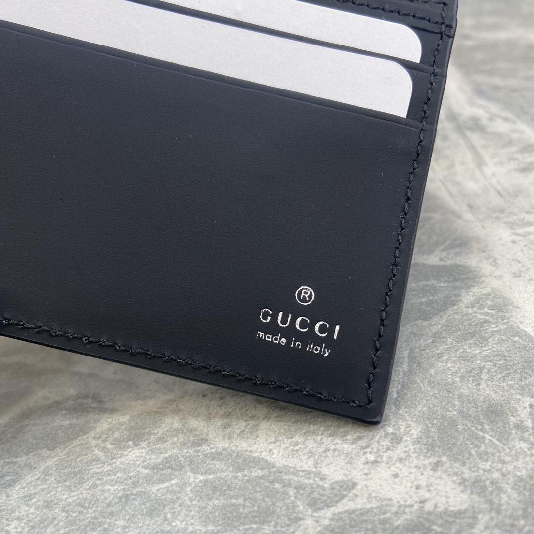 Gucci GG Rubber-effect Bi-fold Wallet - PerfectKickZ