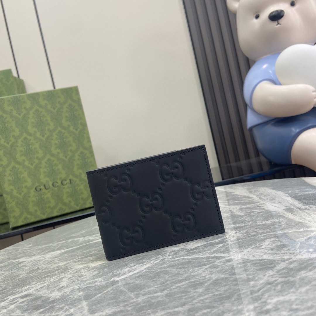 Gucci GG Rubber-effect Bi-fold Wallet - PerfectKickZ