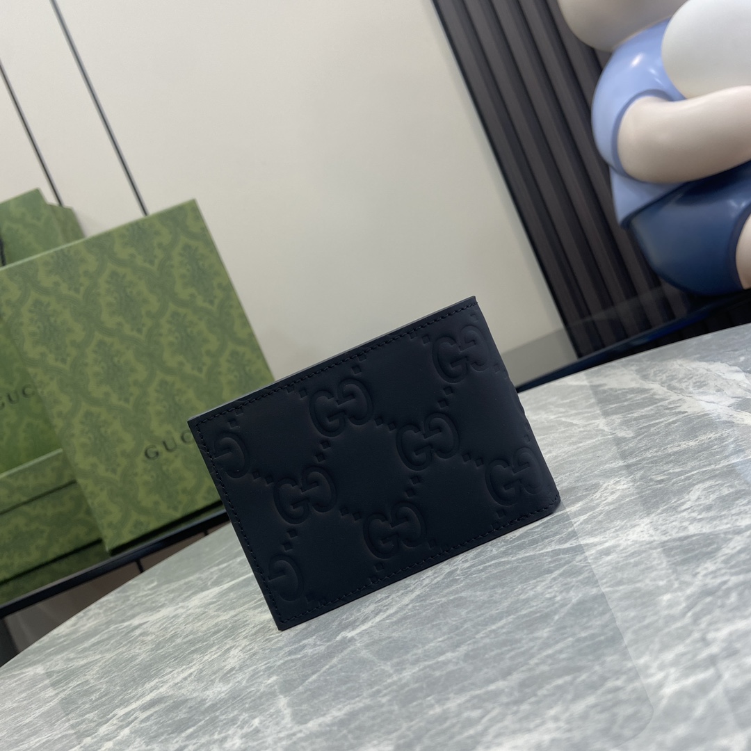Gucci GG Rubber-effect Bi-fold Wallet - PerfectKickZ
