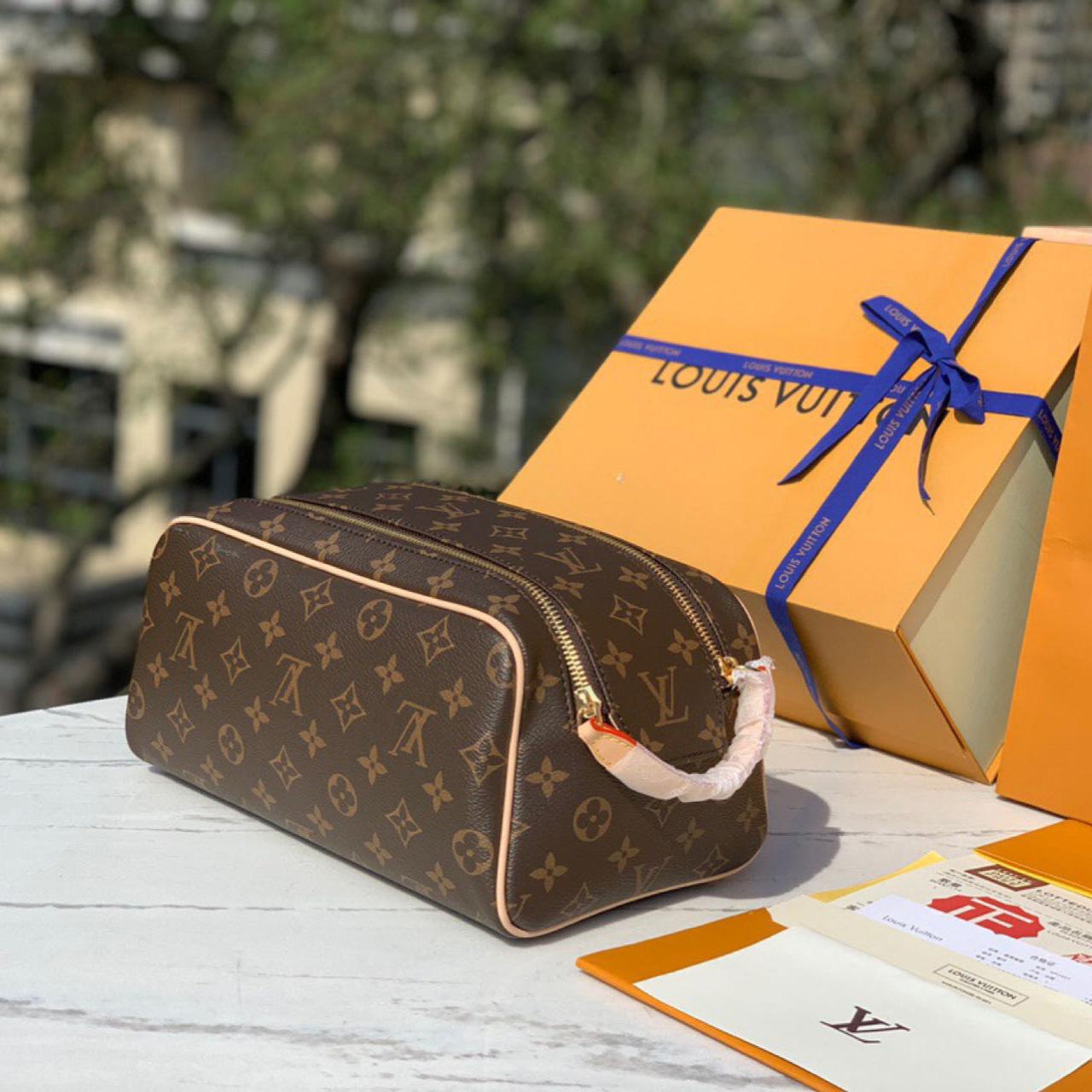 Louis Vuitton Dopp Kit Toilet Pouch   M44494 - PerfectKickZ