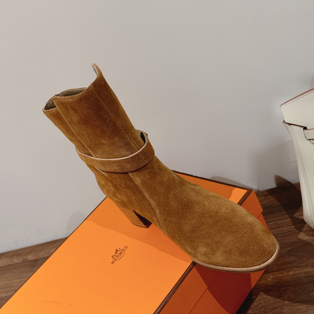 Hermes Frenchie 50 Ankle Boot - PerfectKickZ