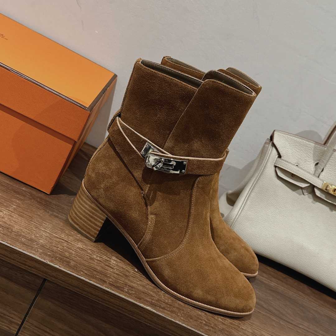 Hermes Frenchie 50 Ankle Boot - PerfectKickZ