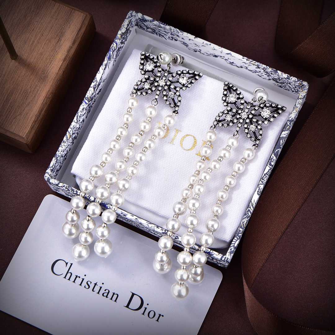 Dior Papillon De Nuit Earrings - PerfectKickZ