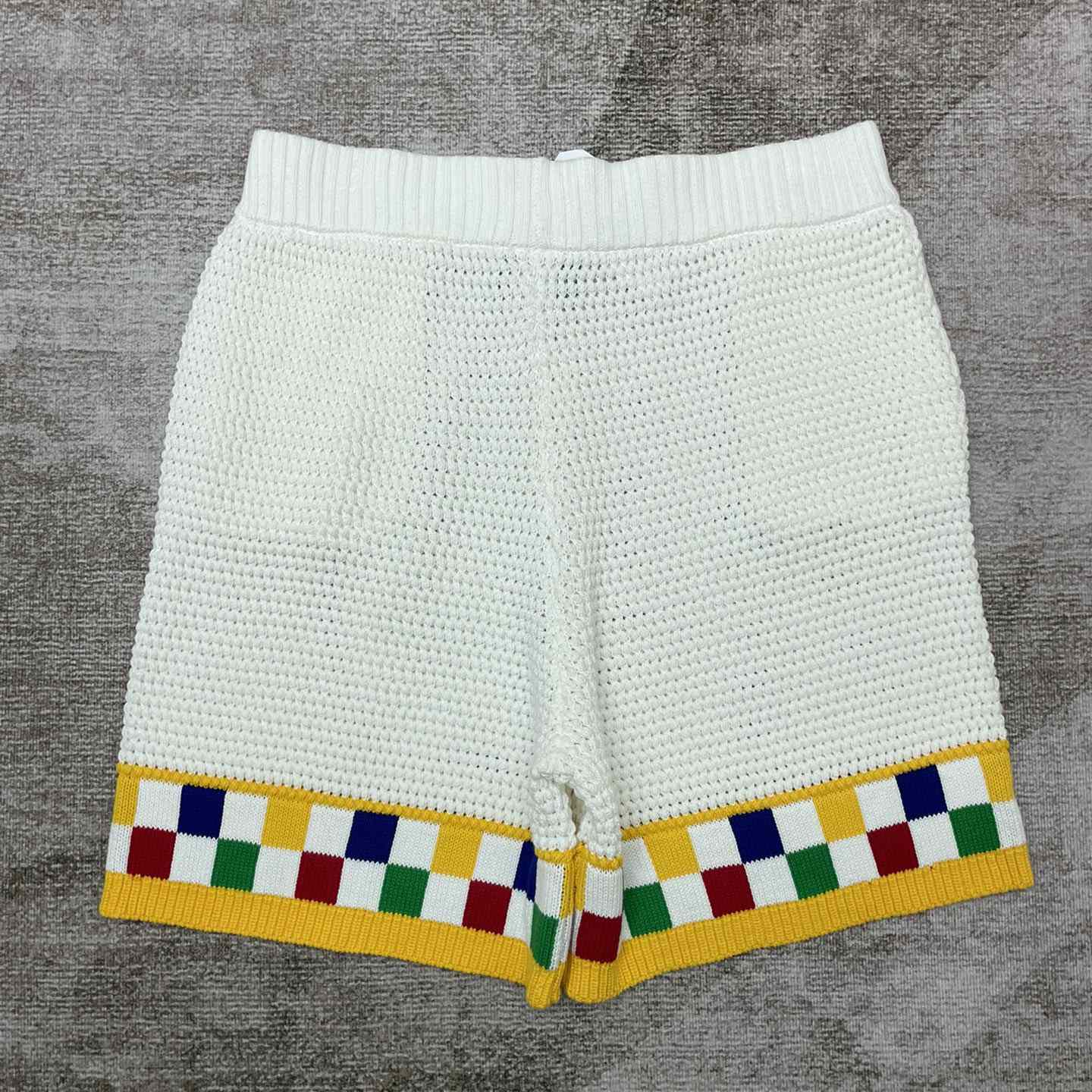 Casablanca Crochet-knit Cotton Shorts  - PerfectKickZ