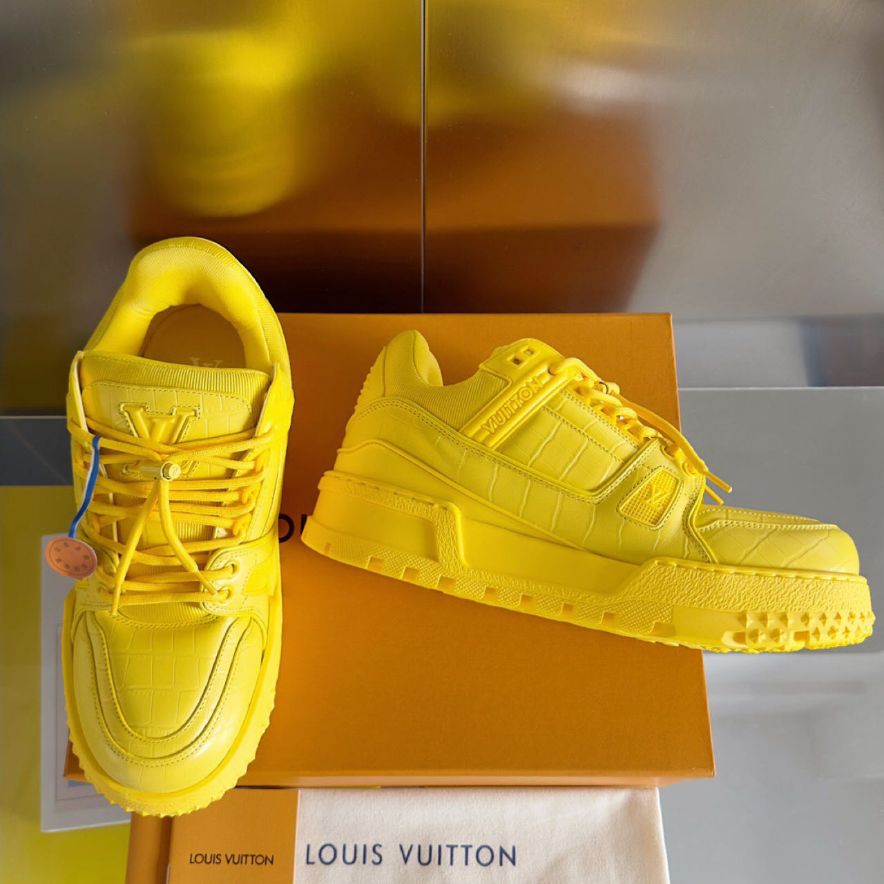Louis Vuitton LV Trainer Maxi Sneaker   1ACN2G - PerfectKickZ