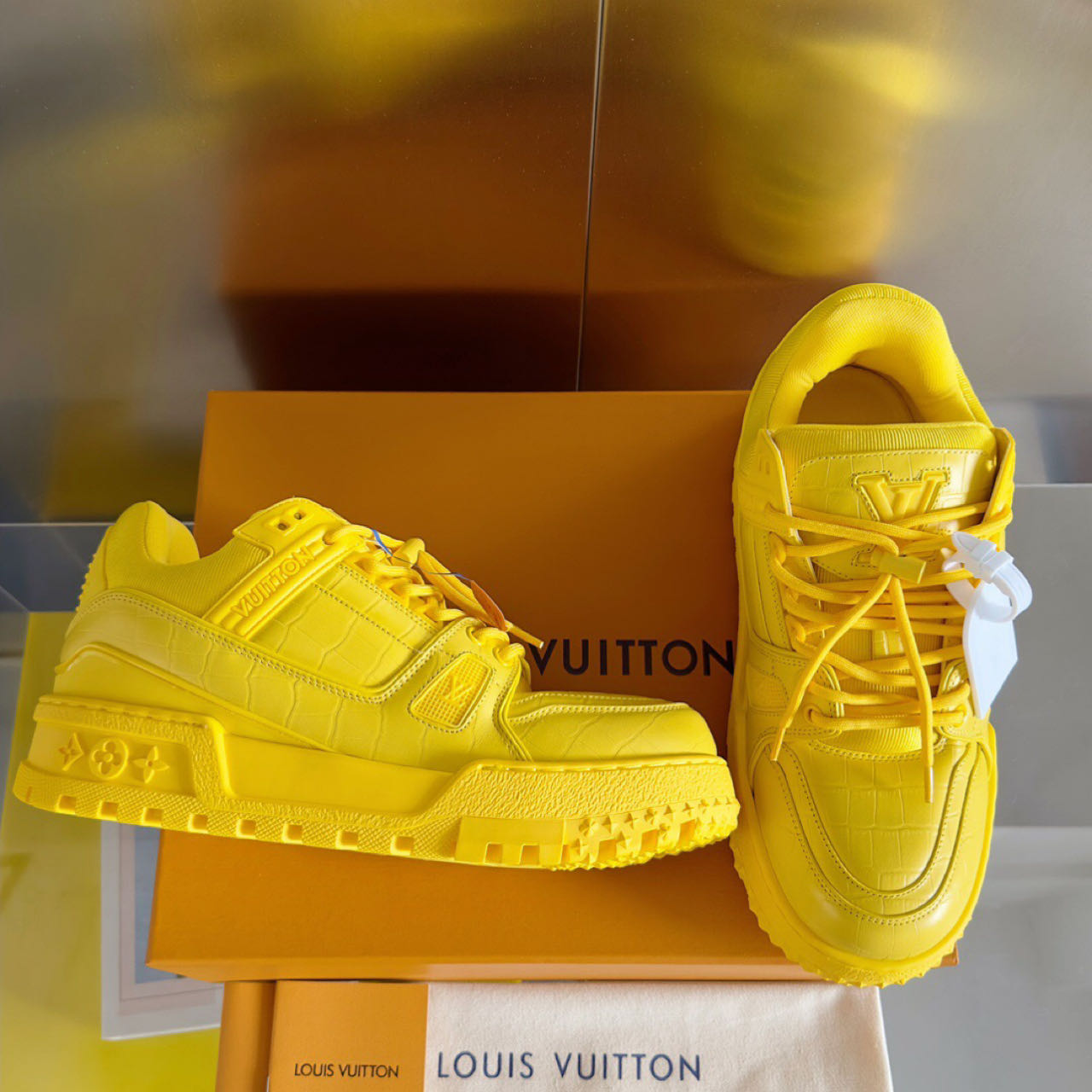 Louis Vuitton LV Trainer Maxi Sneaker   1ACN2G - PerfectKickZ