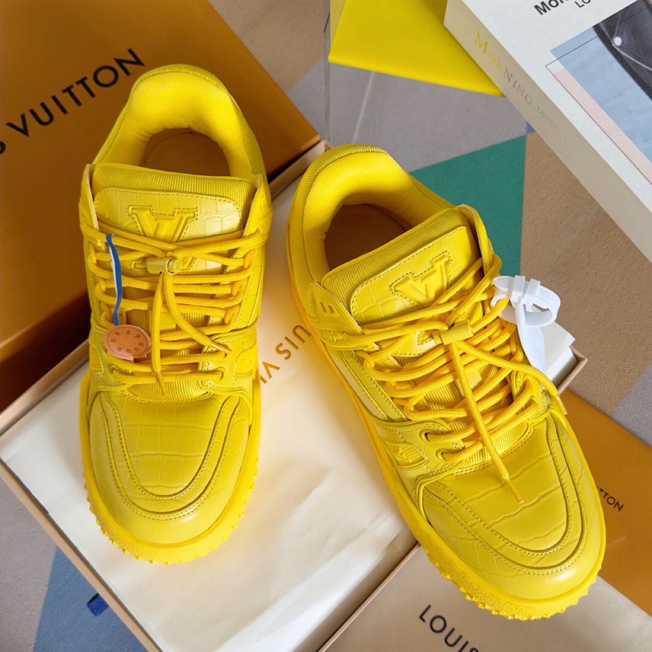 Louis Vuitton LV Trainer Maxi Sneaker   1ACN2G - PerfectKickZ