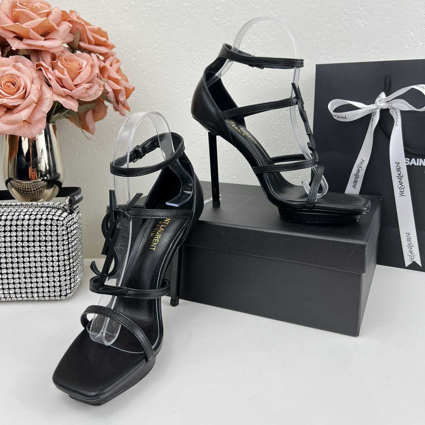 Saint Laurent Cassandra Sandals - PerfectKickZ