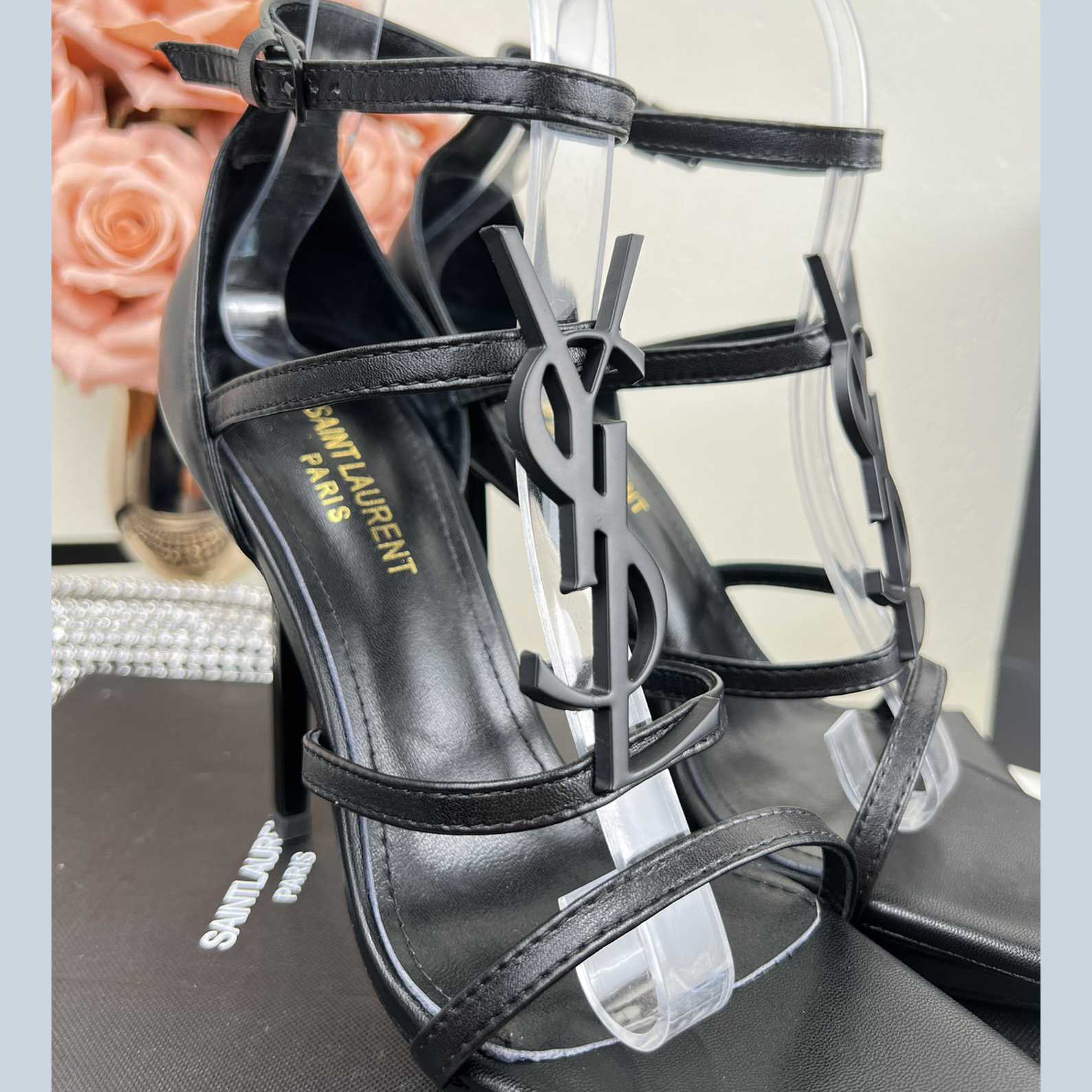 Saint Laurent Cassandra Sandals - PerfectKickZ