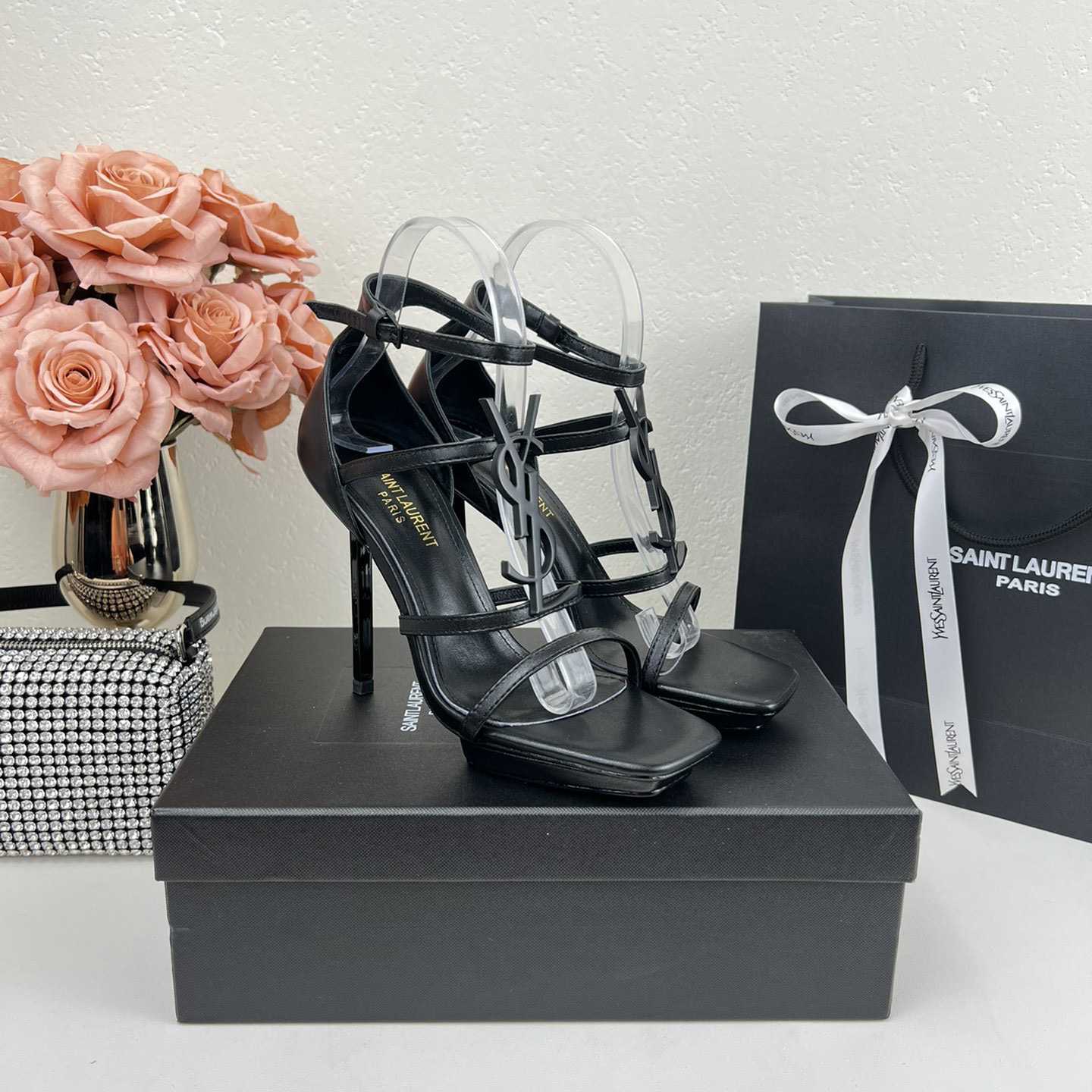 Saint Laurent Cassandra Sandals - PerfectKickZ