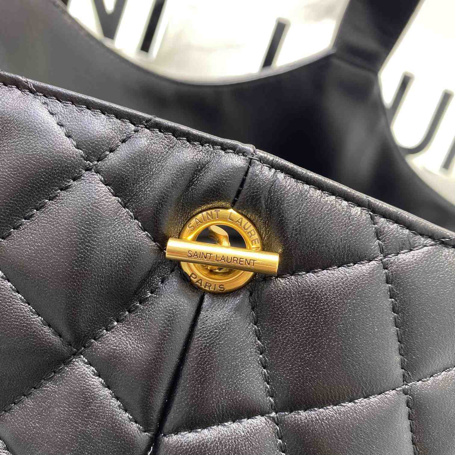 Saint Laurent Icare Maxi Shopping Bag In Quilted Lambskin - PerfectKickZ