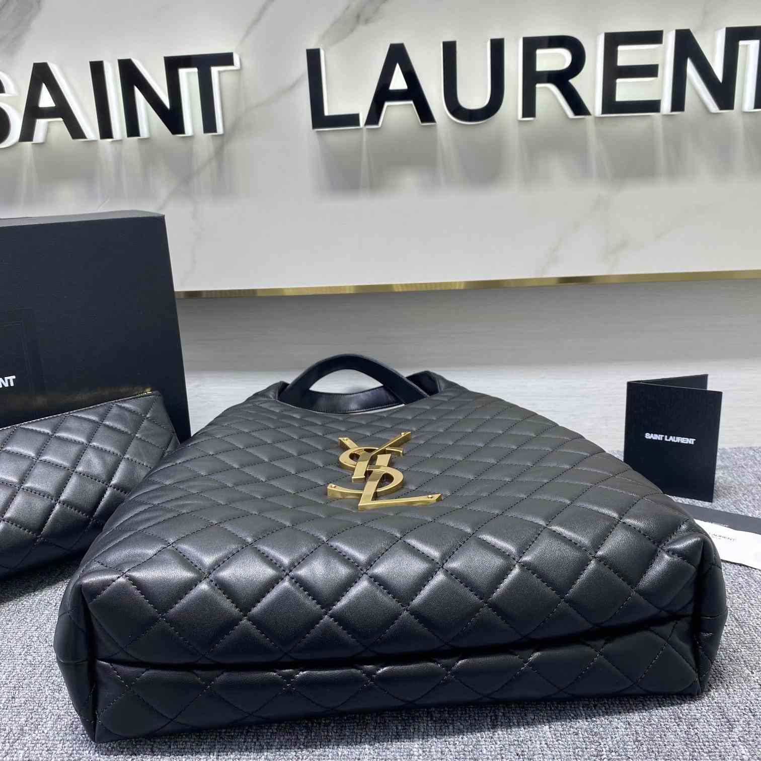Saint Laurent Icare Maxi Shopping Bag In Quilted Lambskin - PerfectKickZ
