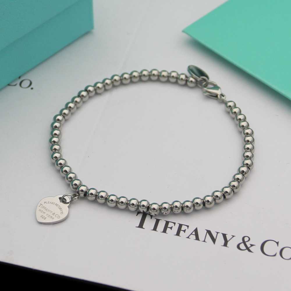 Tiffany&CO Heart Tag Bead Bracelet - PerfectKickZ