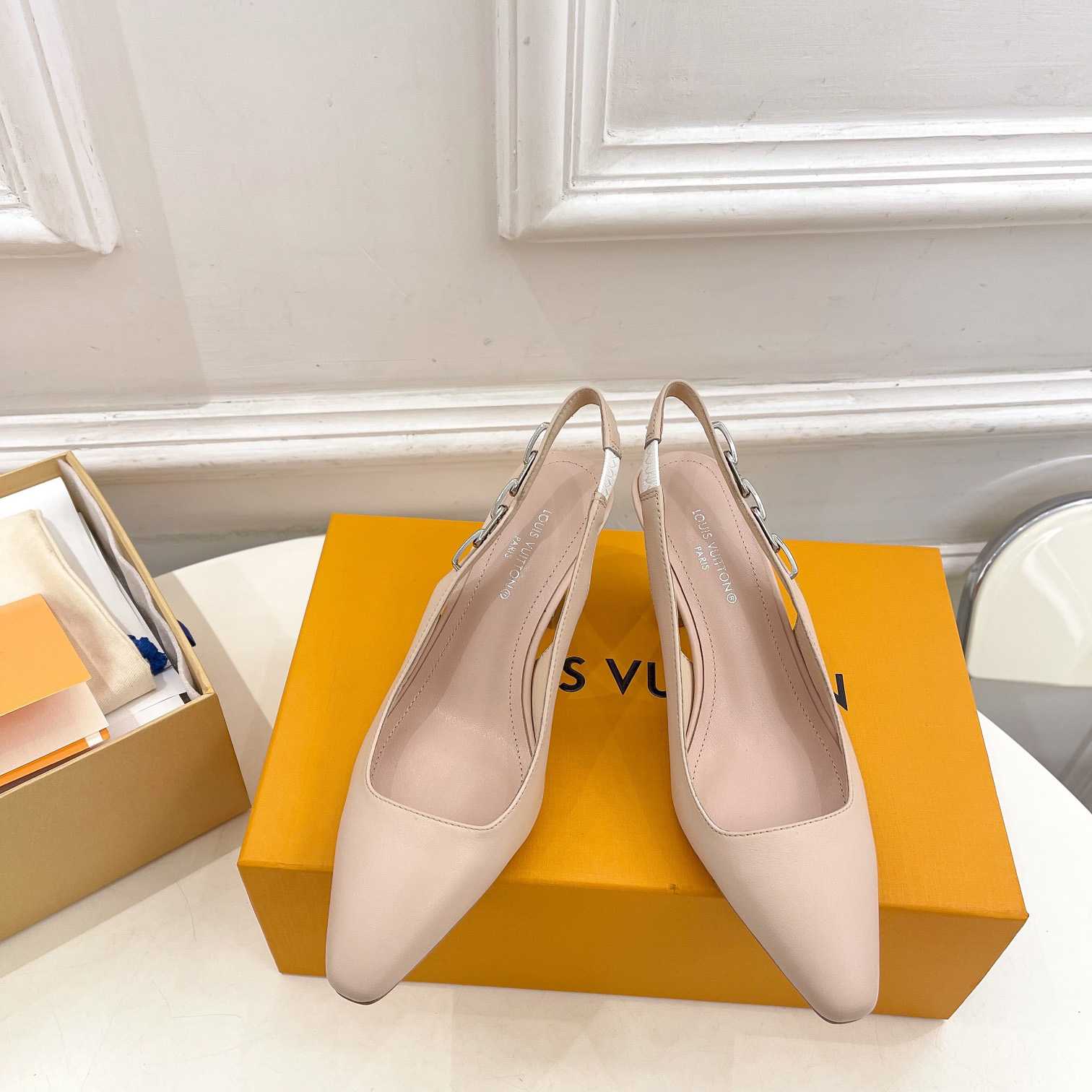 Louis Vuitton Sparkle Slingback Pump - PerfectKickZ