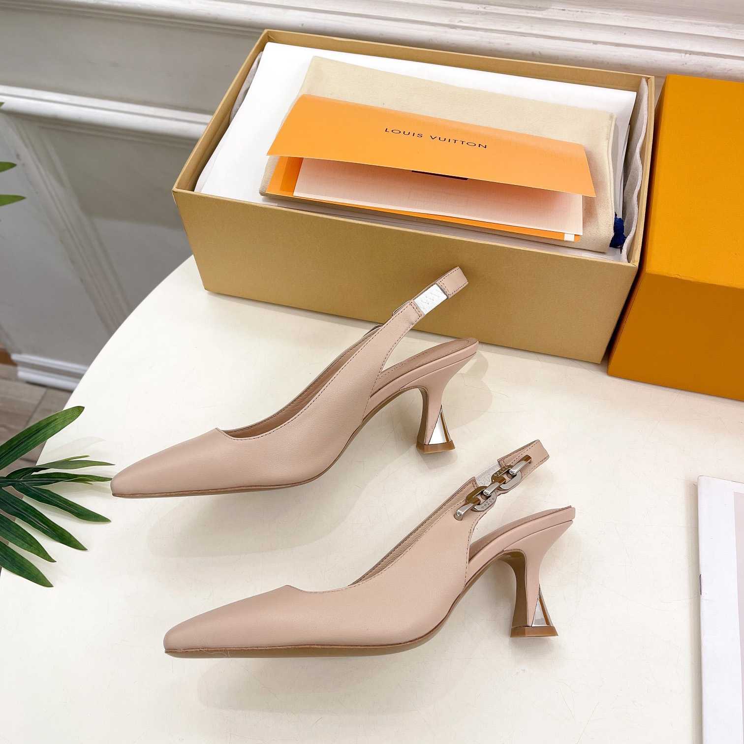 Louis Vuitton Sparkle Slingback Pump - PerfectKickZ