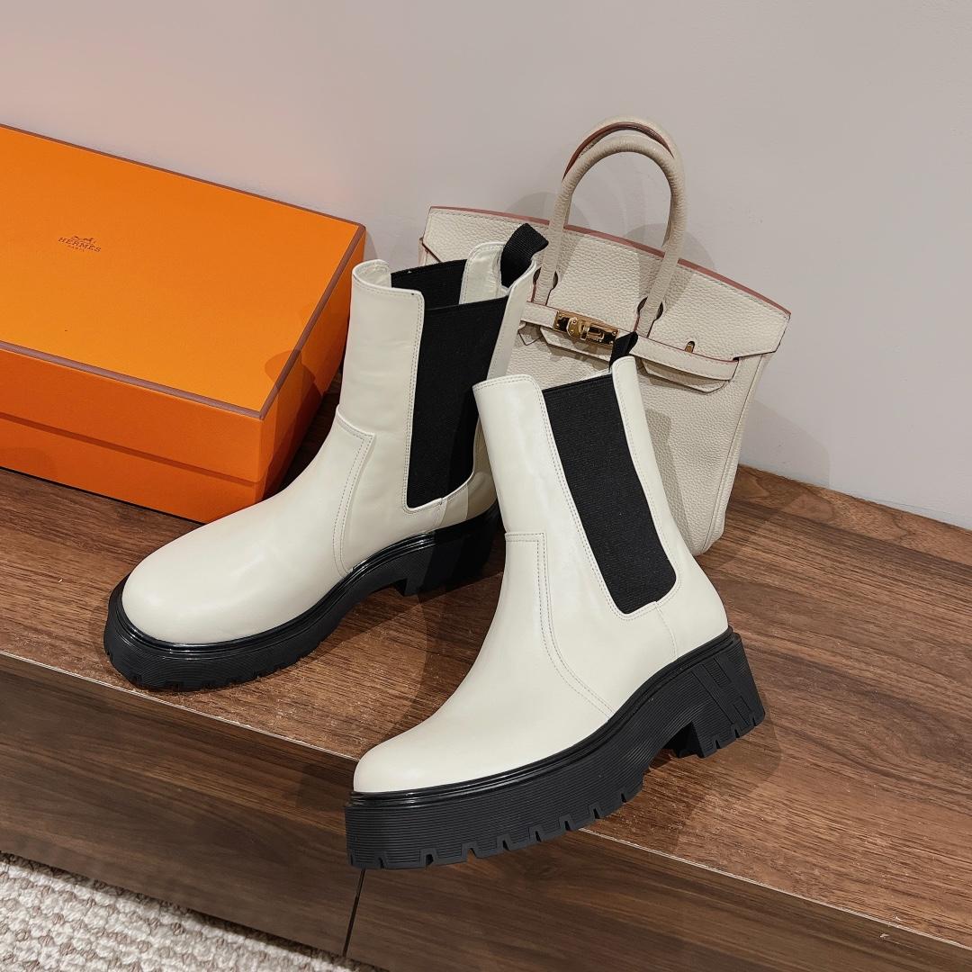 Hermes Harrow Ankle Boot - 