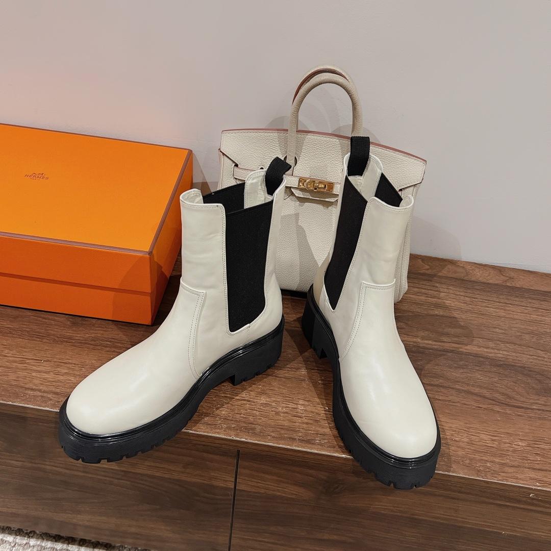 Hermes Harrow Ankle Boot - 