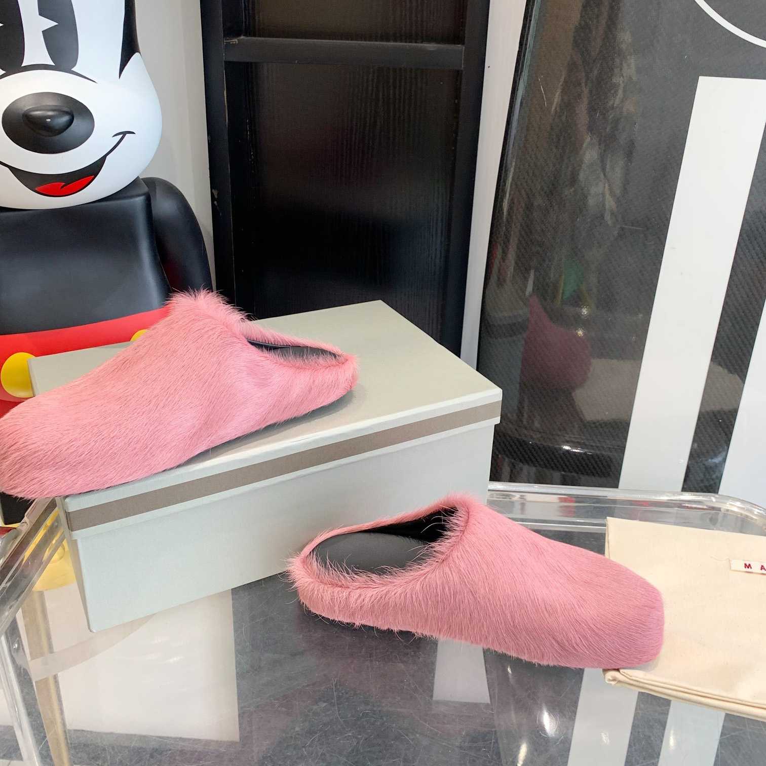 Marni Fussbett Slip-On Flat Mules - PerfectKickZ
