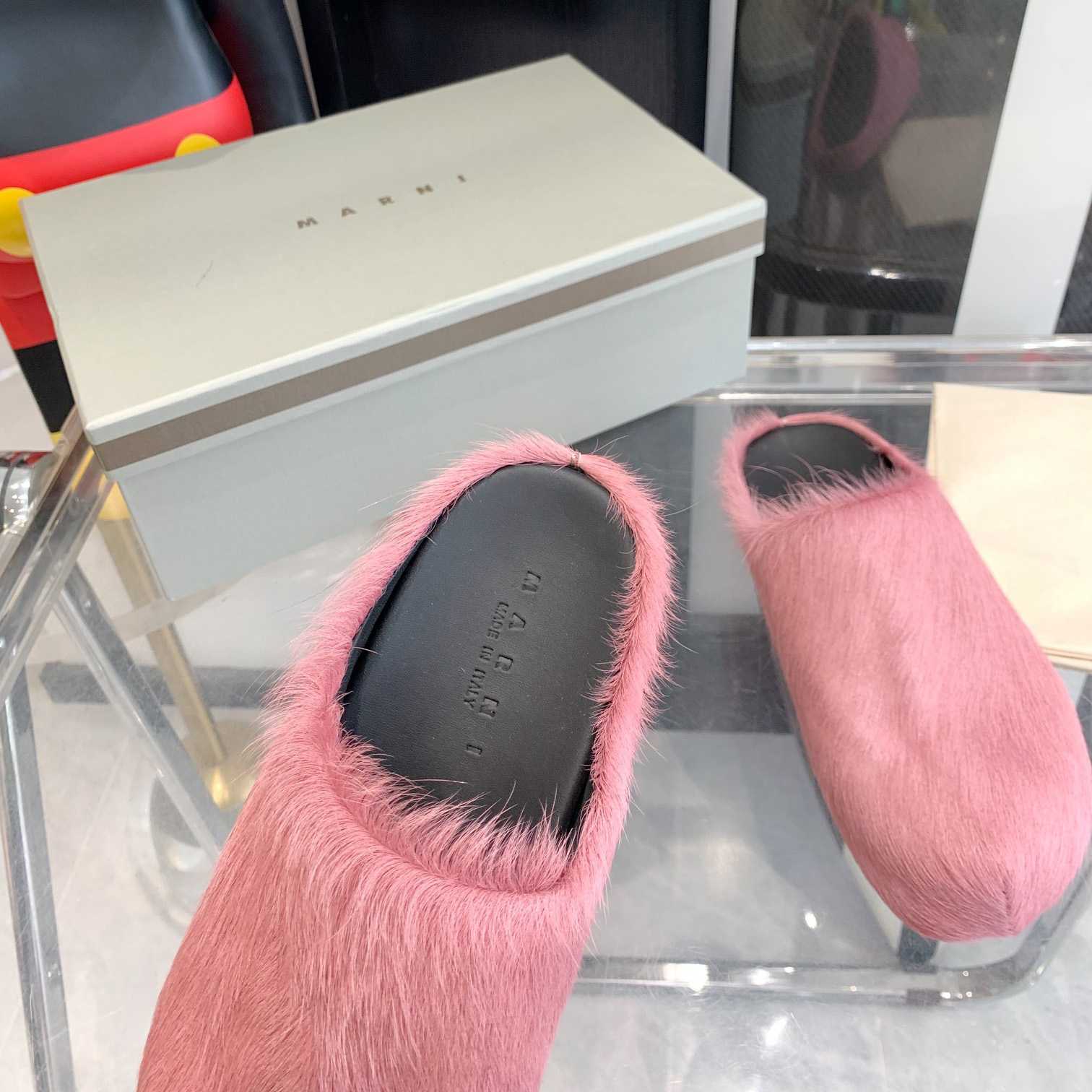 Marni Fussbett Slip-On Flat Mules - PerfectKickZ