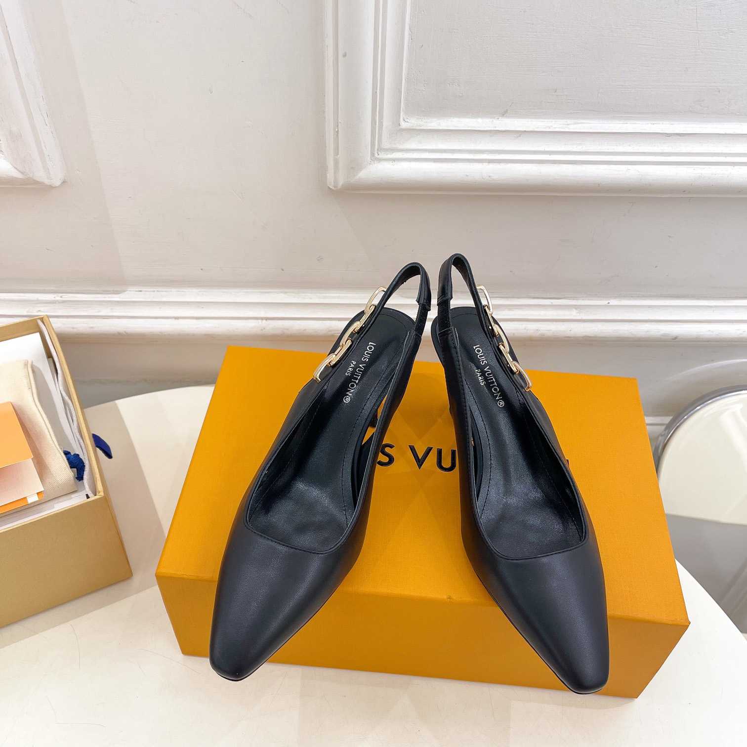 Louis Vuitton Sparkle Slingback Pump - PerfectKickZ