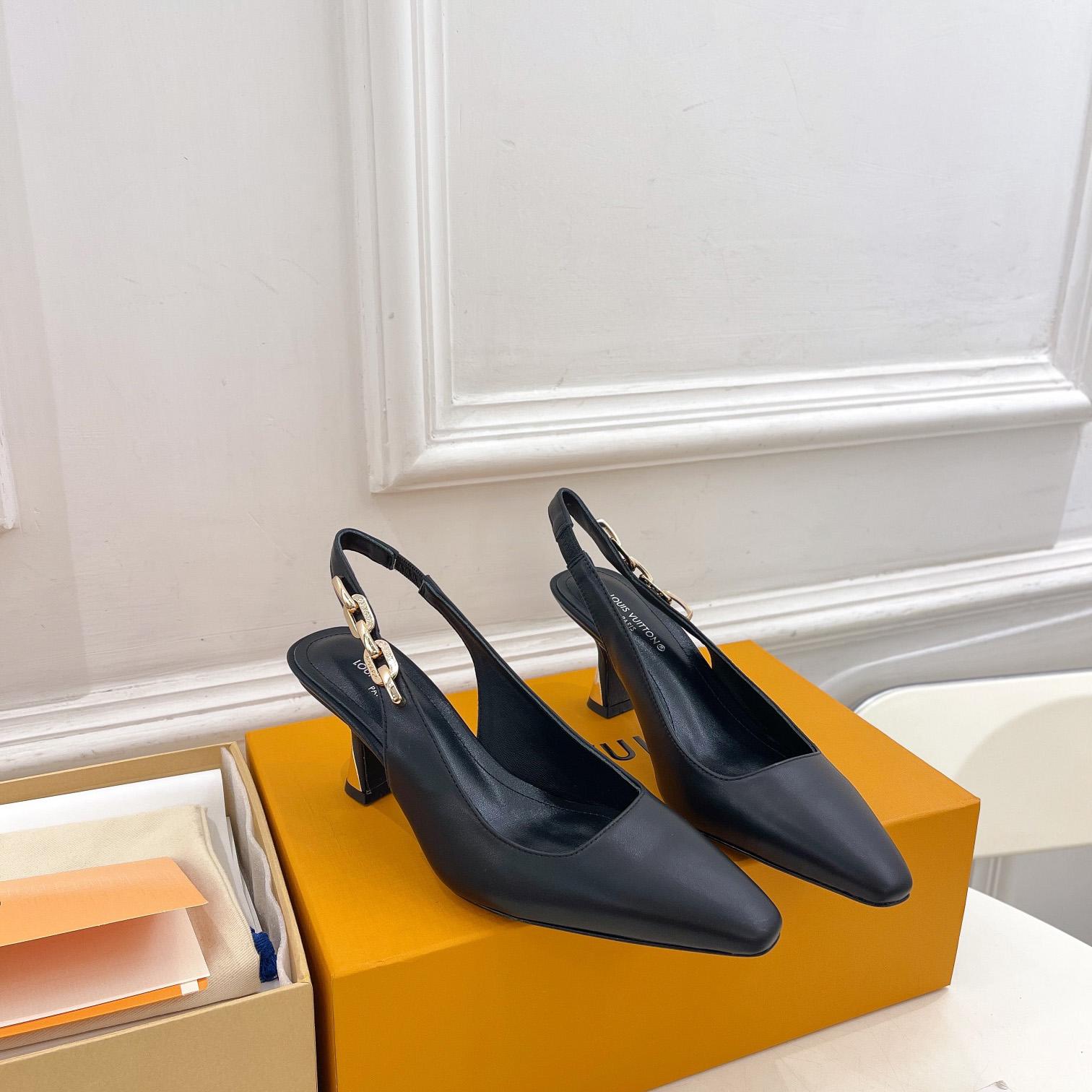 Louis Vuitton Sparkle Slingback Pump - PerfectKickZ