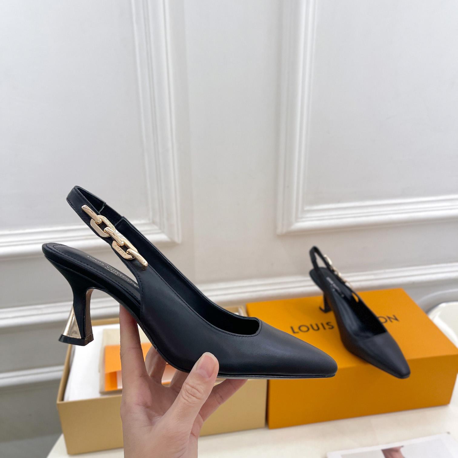Louis Vuitton Sparkle Slingback Pump - PerfectKickZ