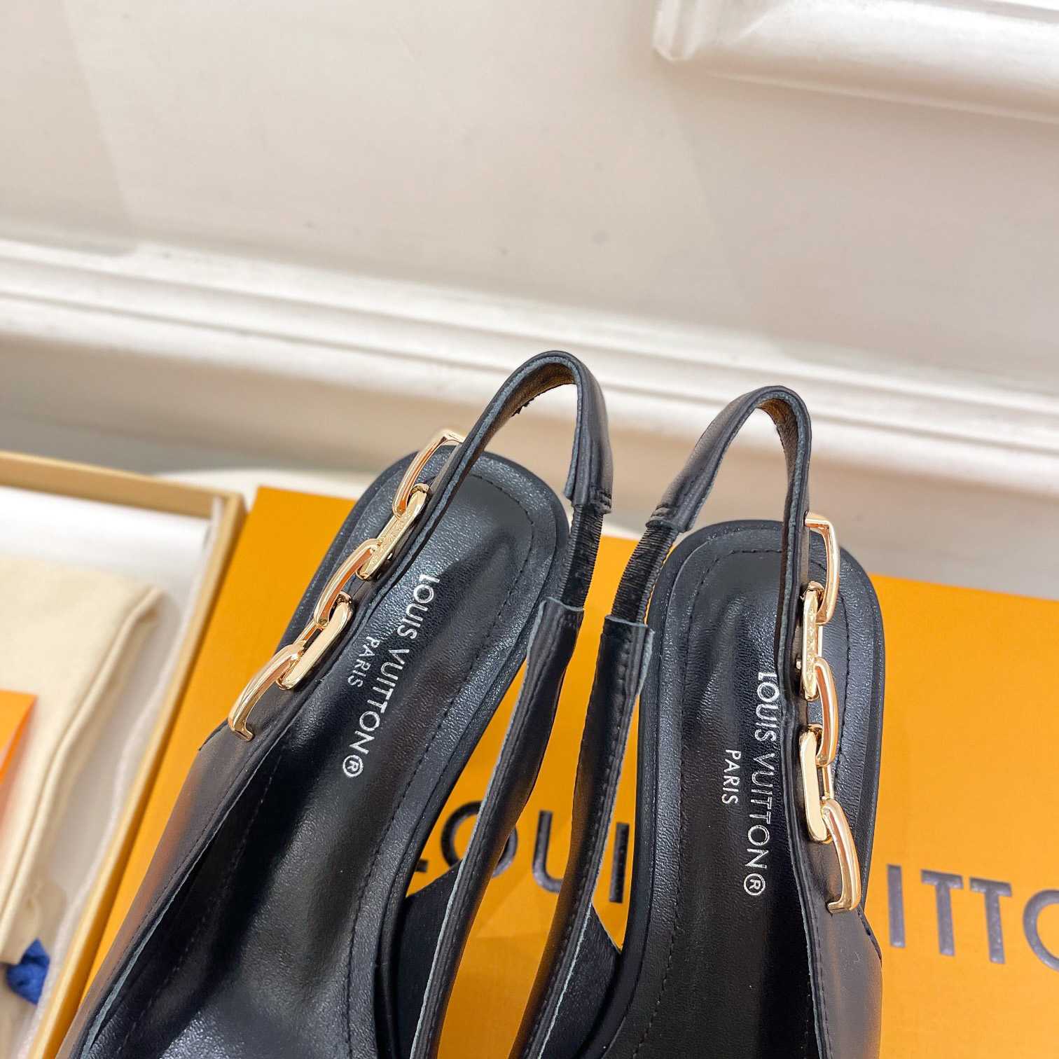 Louis Vuitton Sparkle Slingback Pump - PerfectKickZ