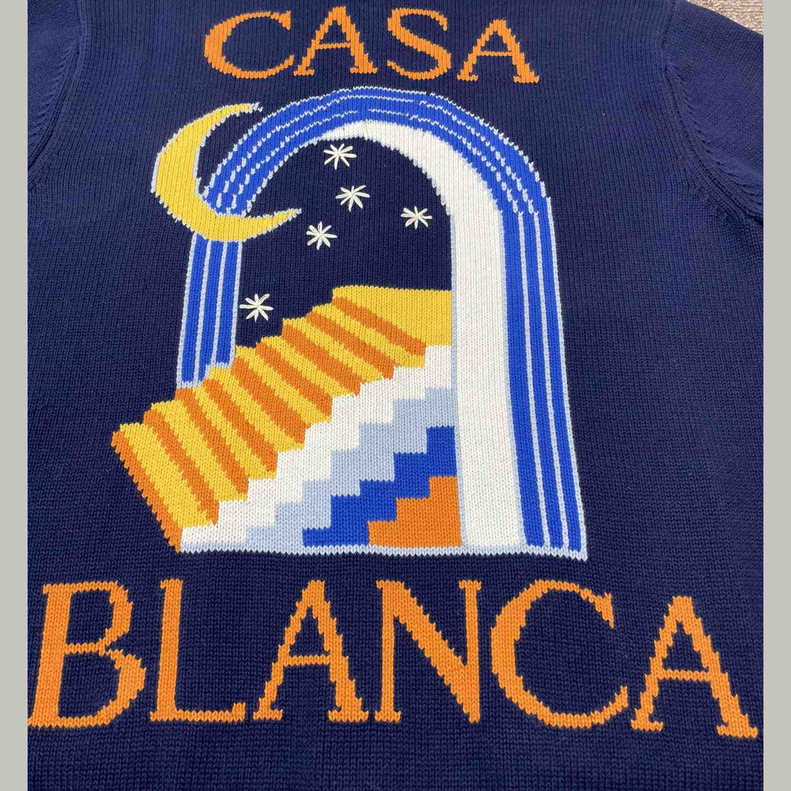 Casablanca Casa Club Knitted Jacket - PerfectKickZ