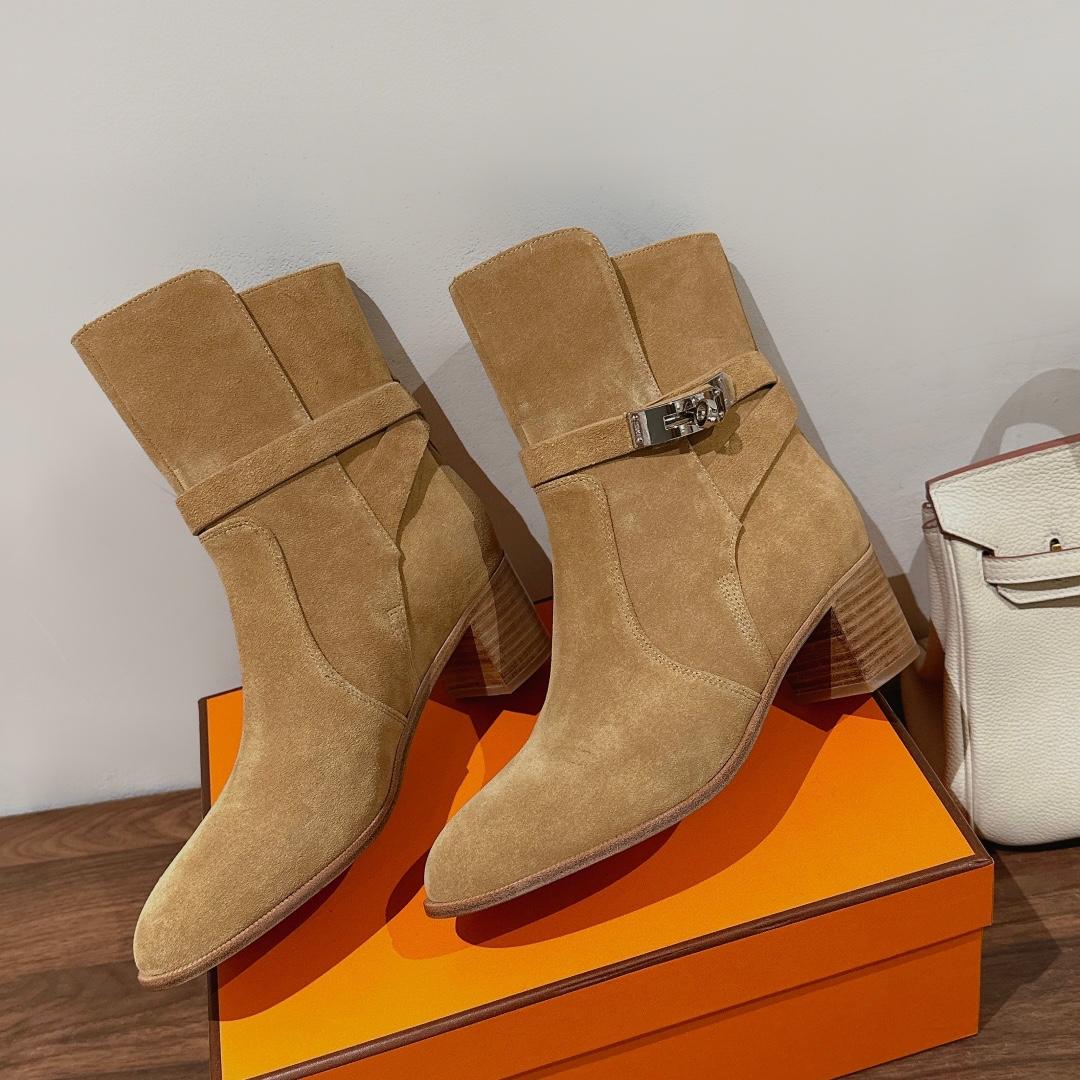 Hermes Frenchie 50 Ankle Boot - PerfectKickZ