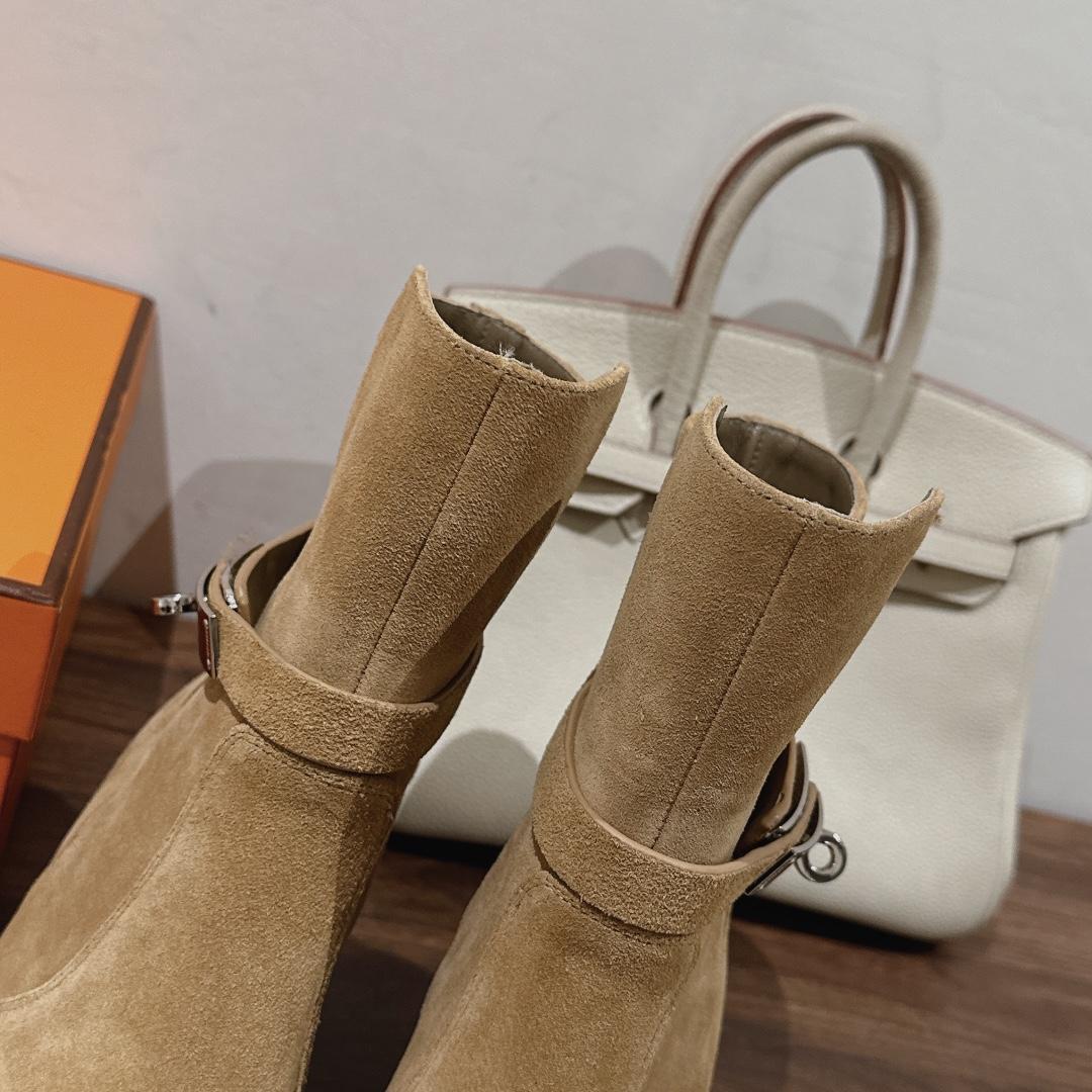 Hermes Frenchie 50 Ankle Boot - PerfectKickZ
