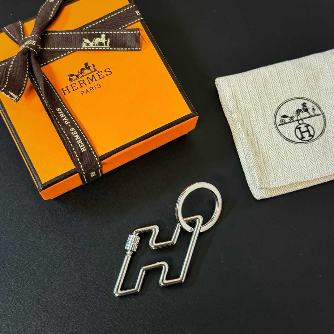 Hermes H Too Speed Key Ring - 