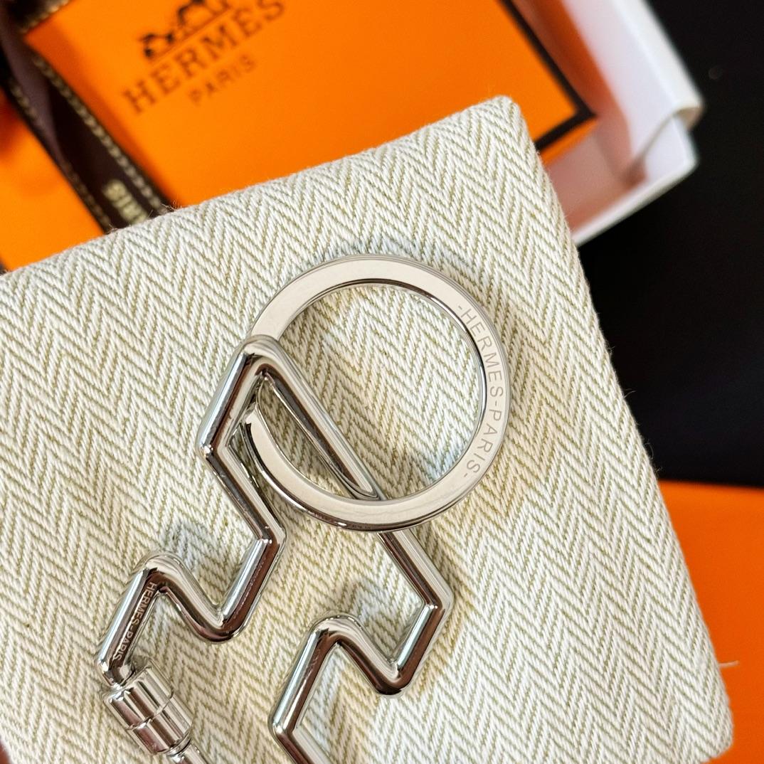 Hermes H Too Speed Key Ring - 