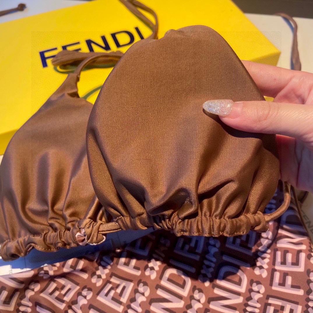 Fendi Logo Two-Pieces Bikini - PerfectKickZ