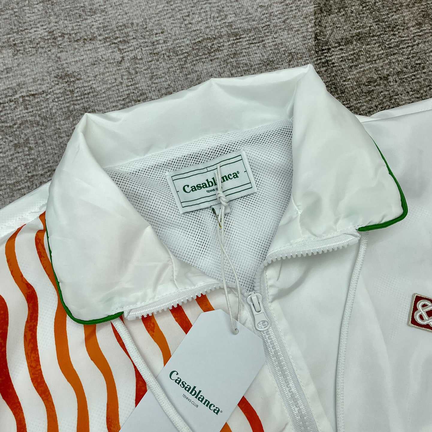 Casablanca Casa Sport Tracksuit Top 'White' - PerfectKickZ